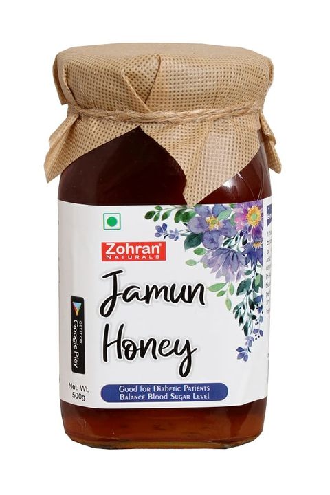 Zohran Natural Jamun Honey | Good For Blood Sugar | MRP 399 uploaded by business on 3/22/2022
