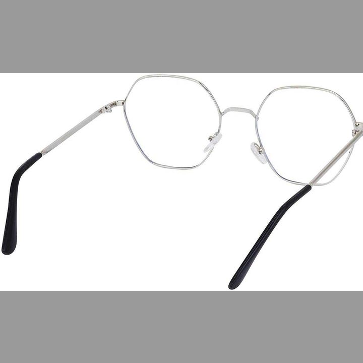 Clear Lens Hexagon Spectacle Frame for Men and Women uploaded by FcuKing Wearz on 3/22/2022