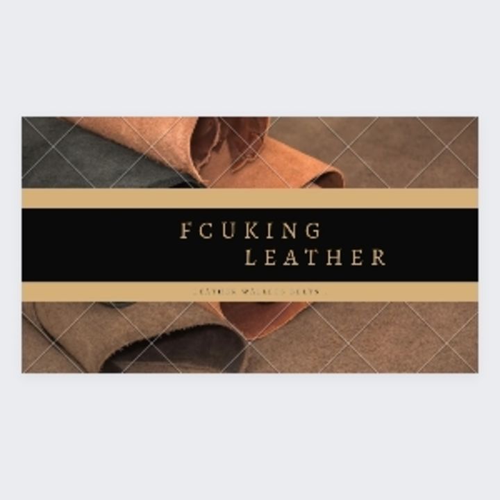 Post image FcuKing leathers has updated their profile picture.