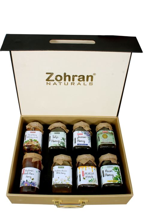Zohran Natural Honey Gift Set | 500g x 8 pcs | MRP 4999 uploaded by Zohran Naturals Marketing Pvt Ltd on 3/22/2022