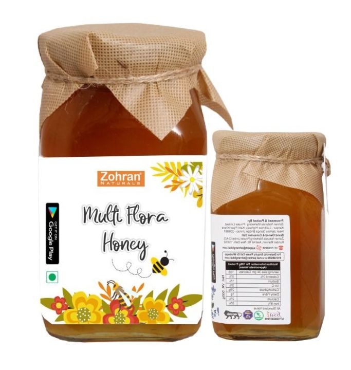 Zohran Natural Multiflora Honey 500g | MRP 249 uploaded by Zohran Naturals Marketing Pvt Ltd on 3/22/2022