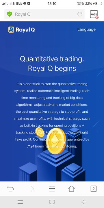 Post image A Man Who Has stated Royal Q with Full Confidence and New in Cryptocurrency now is here sharma Sir Refer only 3 person but by the Trading he earn 4 lash 41 thousand 772rs ( 25 dec) .so don't late start your Royal Q Journey