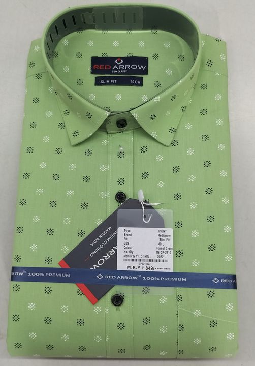 Post image We are manufacturer of premium shirts The brand name "RED ARROW" CONTACT ME 9899594821