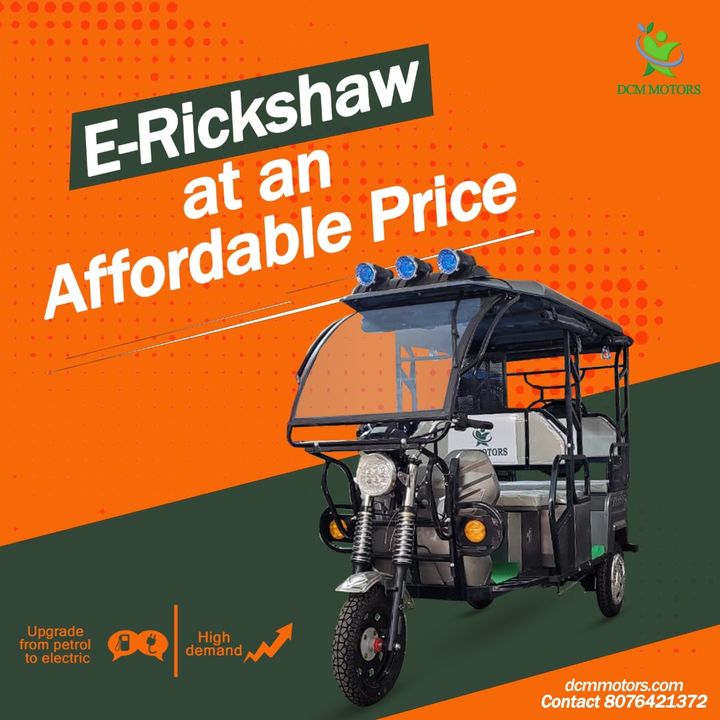 Electric rickshaw uploaded by business on 3/22/2022