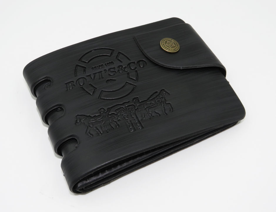 Button Coin Pocket Black Wallet uploaded by business on 3/22/2022