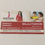 Business logo of Balaji fashion