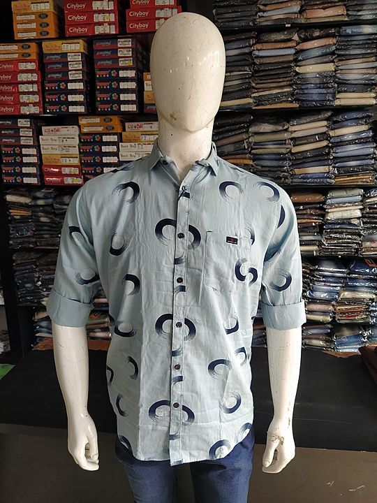Printed Shirt with jeans  uploaded by Fashion 4 season on 10/15/2020