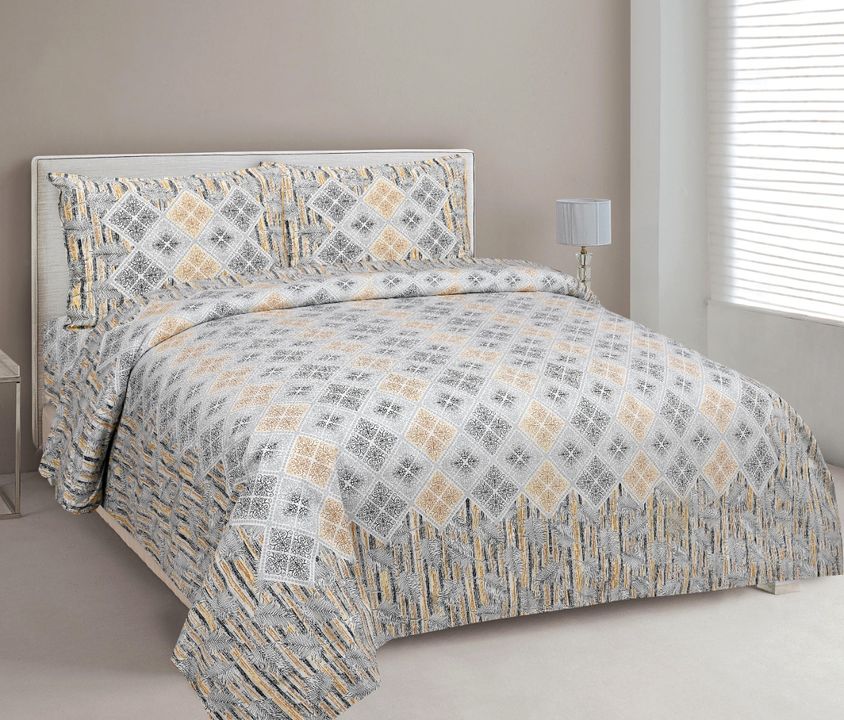 Post image New arrival
Cotton double bedsheet