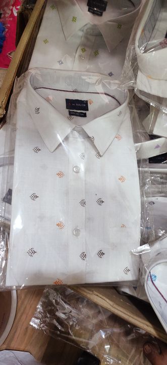 100% pure cotton white shirts  uploaded by Mango Garments on 3/23/2022