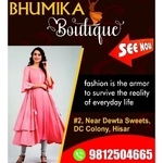 Business logo of Bhumika boutique