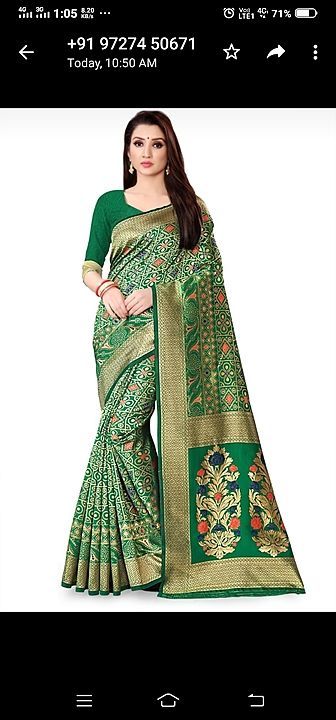 Aagam Pretty Sarees

Saree Fabric: Banarasi Silk
Blouse: Running Blouse
Blouse Fabric: Banarasi Silk uploaded by business on 10/15/2020