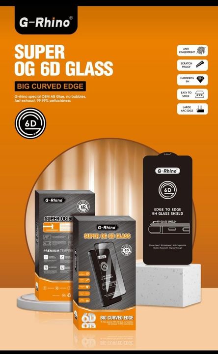 G-Rhino 6D OG Temper glass  uploaded by business on 3/23/2022
