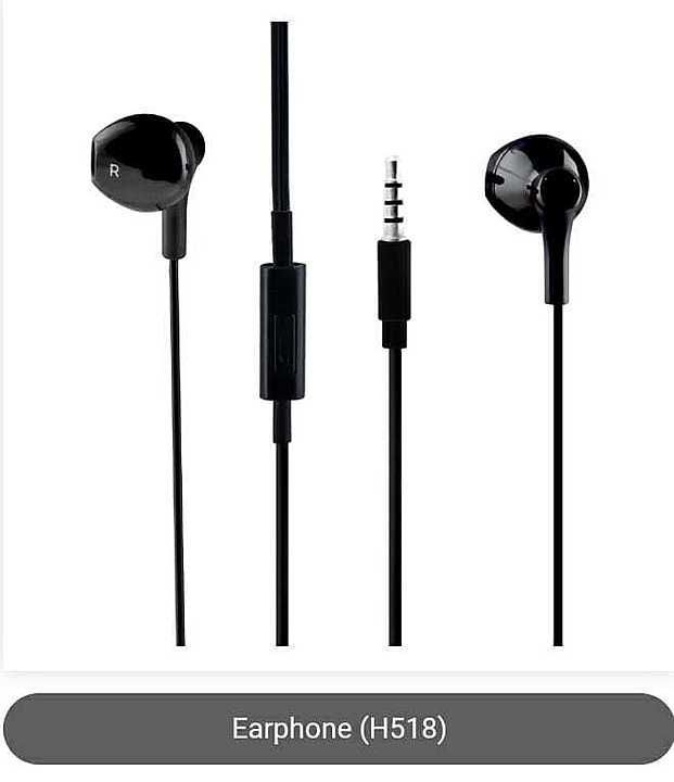 Ear Phone H518 uploaded by Renquing Intouch Mobility Pvt Ltd on 10/15/2020