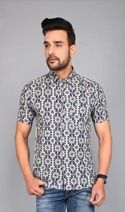 Product image with price: Rs. 295, ID: men-s-shirt-half-sleeves-b67fafa4