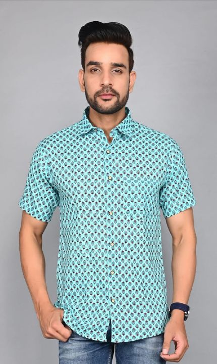 Men's shirt Half sleeves  uploaded by business on 3/23/2022
