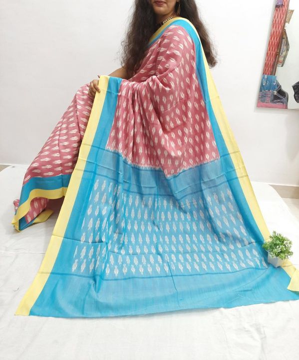 Post image New collection of Ikat mersdiced cotton sarees 
*Without blouse*

Whatsapp 9618928829