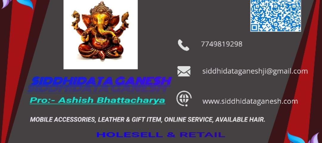 Visiting card store images of SIDDHIDATA GANESH