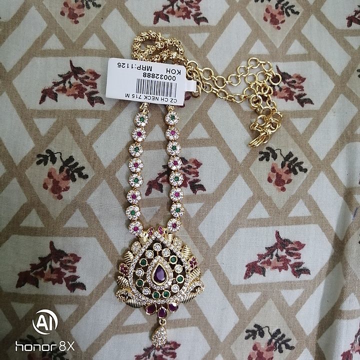 Cz neck chain 6 months guarantee  uploaded by Sandhya on 10/15/2020