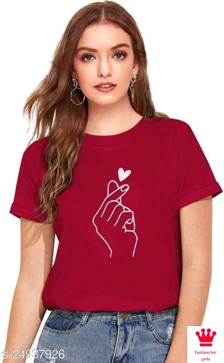*Classy Feminine Women Tshirts * uploaded by Krishna store on 3/24/2022