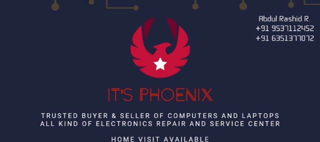 Visiting card store images of IT's pheonix