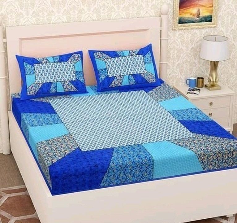 Trendy Cotton Double Bedsheet uploaded by RK TRADERS on 6/14/2020