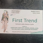 Business logo of First trend