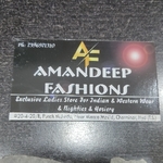 Business logo of Amandeep fashion indian & western