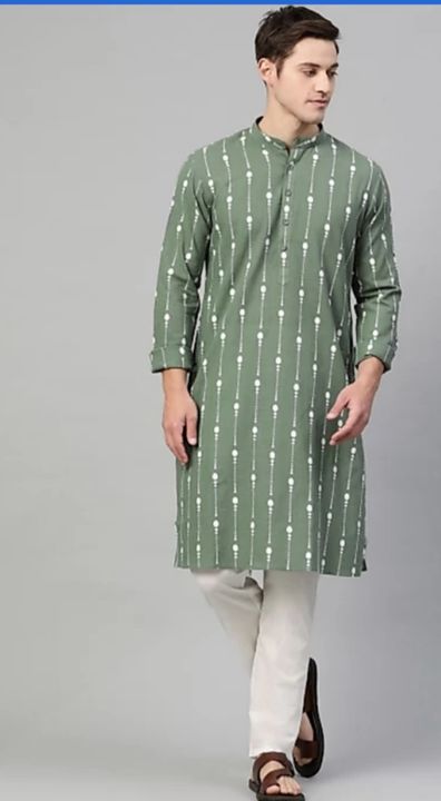 Post image See Designs men's kurta availablePrice 275/- Total 20 article. All size Available
