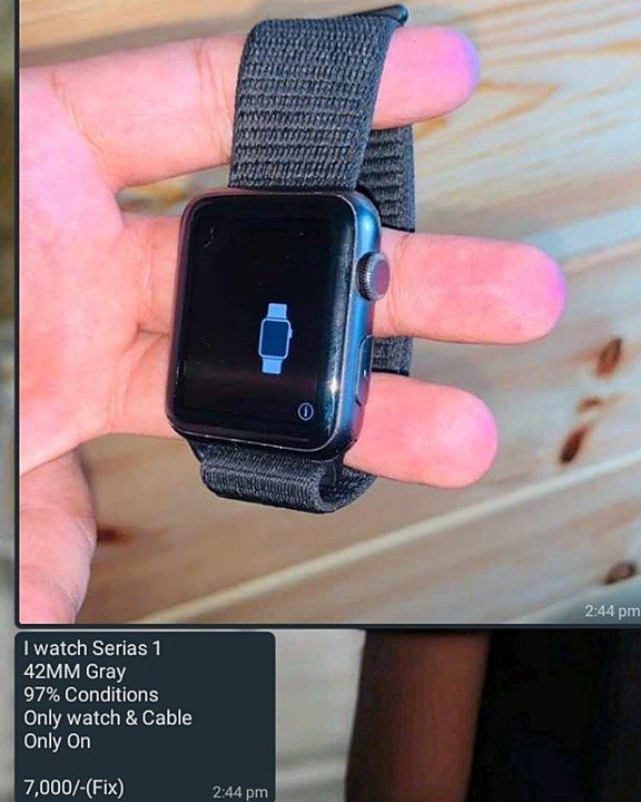iWatch series 1 uploaded by business on 10/15/2020