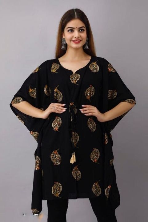 Inayah Cotton printed kaftaan uploaded by SR Fashion on 3/25/2022