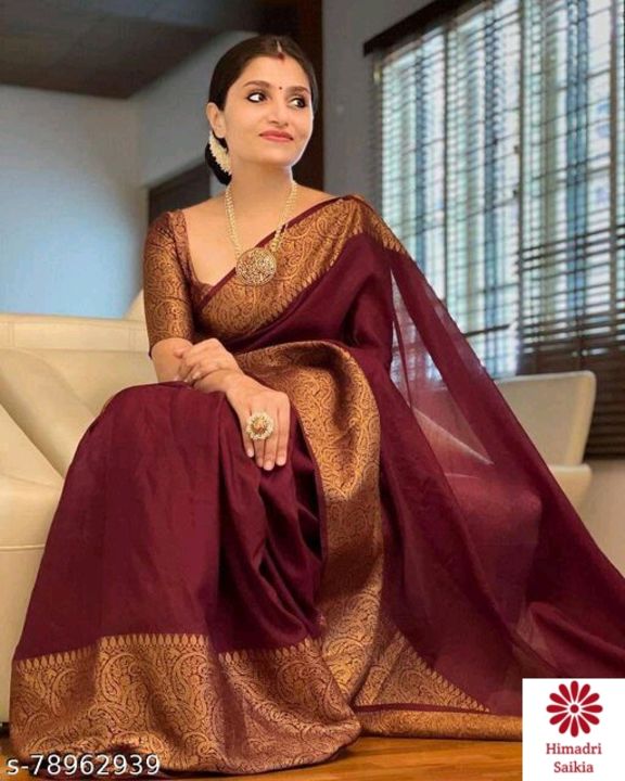 Suhana Premium Kanjeevaram Silk Saree uploaded by Himadri Fashion Store on 3/25/2022