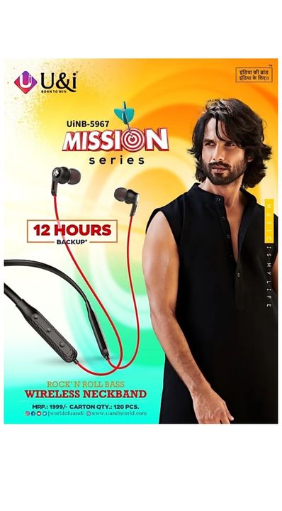 3987 Titanic Series - Low Price Bluetooth Neckband Bluetooth Headset

Model Name :3987 Titanic Serie uploaded by Nihar shop on 3/25/2022