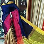 Business logo of Yuvi handloom saree collection 