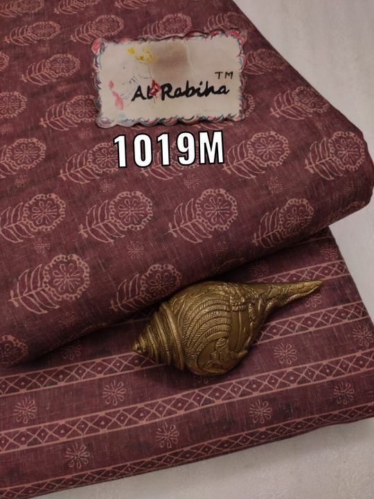 Post image 💕WE Dont do FASHION, we are FASHION💕💕
💥Al rabiha presents beautiful and classy combos on LINEN COTTON💥💥
🎀Top- Fine quality Digital print Linen cotton (2.5 mtr)
🎀Bottom- Fine quality Digital print Linen cotton (2.5mtr)

🤝READY TO DISPATCH🤝
