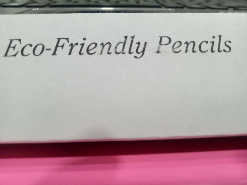 Eco-friendly pencils  uploaded by business on 3/25/2022