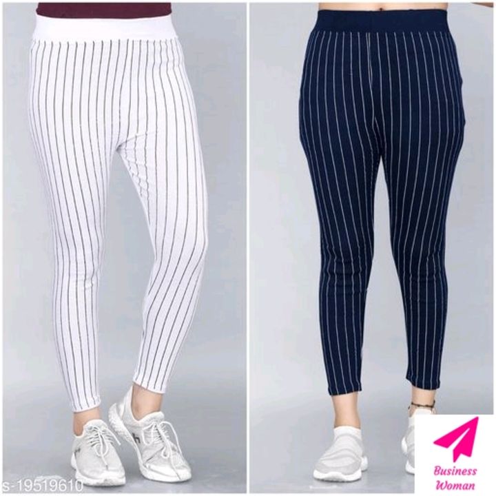 Post image Trendy Womens Jeggings Pack Of 2(Size:-26 to 36)Name: Trendy Womens Jeggings Pack Of 2(Size:-26 to 36)Fabric: Cotton BlendPattern: PrintedMultipack: 1Sizes: 26 (Waist Size: 26 in, Length Size: 33 in) 28 (Waist Size: 28 in, Length Size: 33 in) 30 (Waist Size: 30 in, Length Size: 33 in) 32 (Waist Size: 32 in, Length Size: 33 in) 34 (Waist Size: 34 in, Length Size: 33 in) 36 (Waist Size: 36 in, Length Size: 33 in) Free Size
