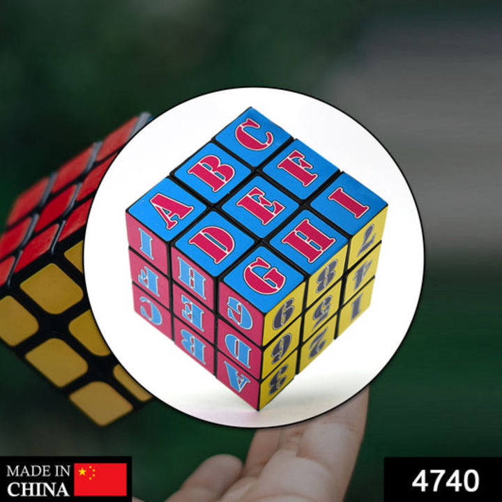 4740 Alpha Numeric Cube used for entertaining and playing purposes by kids, children’s and even adul uploaded by DeoDap on 3/26/2022