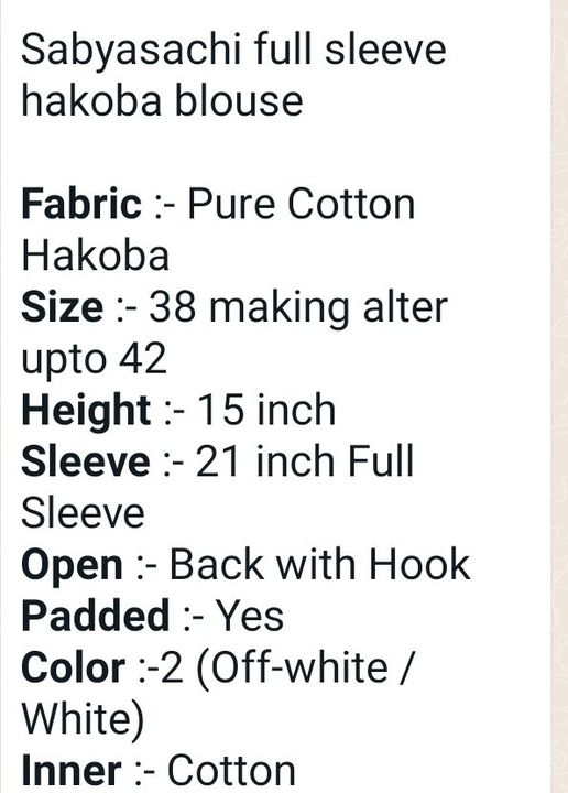 Hakooba pure cotton long sleeve uploaded by Female f as shik  on 3/26/2022