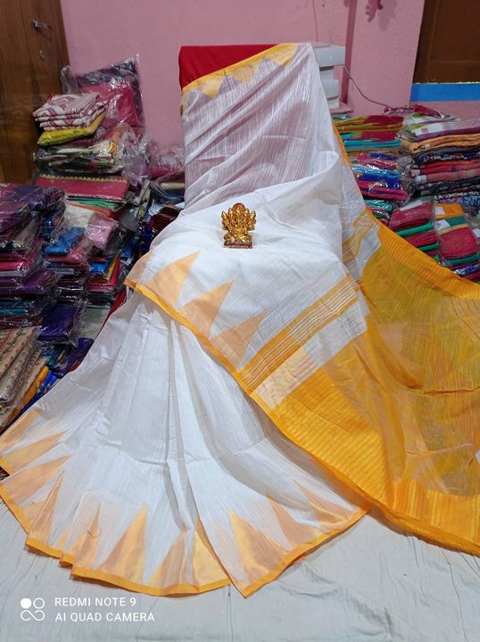 Temple Saree  uploaded by Basanti Textile on 3/26/2022