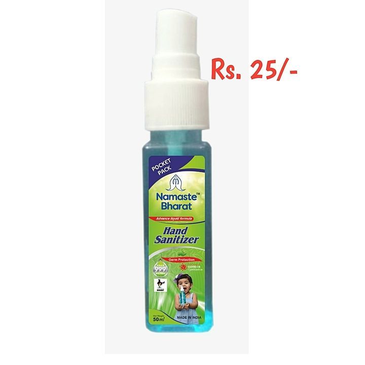 Namaste Bharat sanitizer 50ml uploaded by business on 10/15/2020