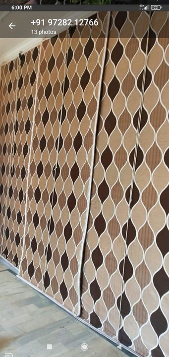 Dhori bamboo curtain blinds size 7 feet height 4 feet width uploaded by business on 3/26/2022