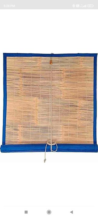 Dhori bamboo curtain blinds size 7 feet height 4 feet width uploaded by business on 3/26/2022