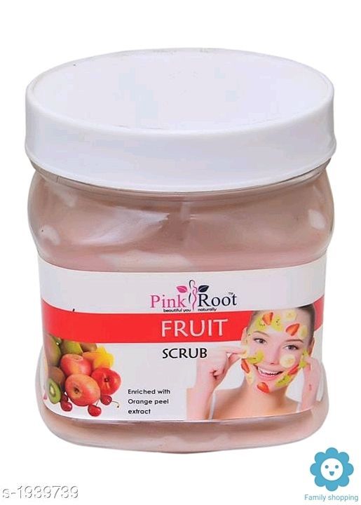 Pink root face care scrub  uploaded by Family shopping  on 6/14/2020