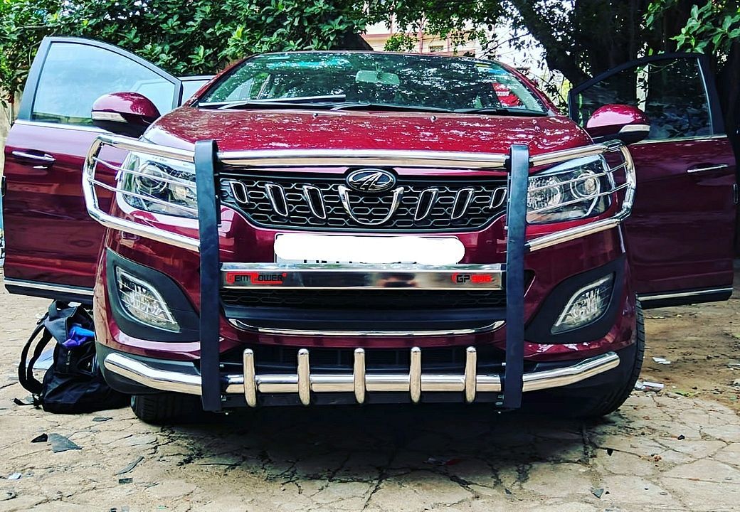 Mahindra marazzo front safety bumper 906 uploaded by Indian car accessories on 10/16/2020