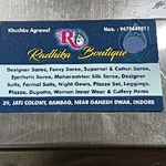 Business logo of Radhika Boutique
