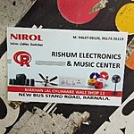 Business logo of RISHUM ELETRONICS & Music Centre 