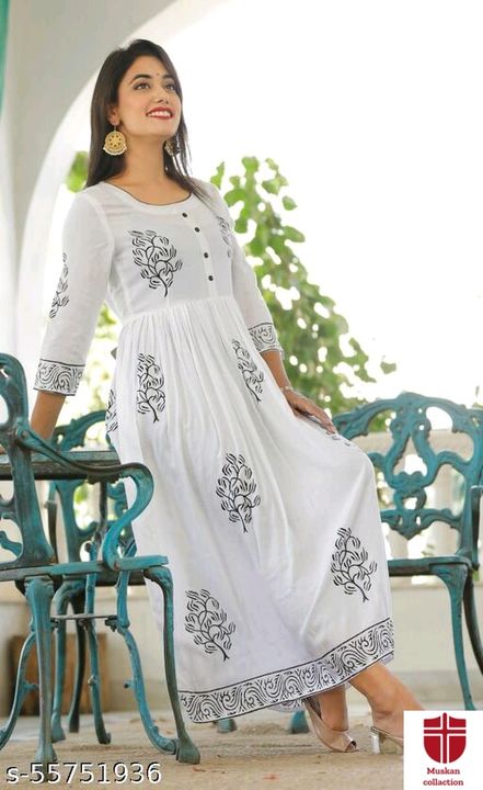 Catalog Name:*Aagyeyi Fashionable Kurtis*
Fabric: Rayon
Sleeve Length: Three-Quarter Sleeves
Pattern uploaded by business on 3/27/2022