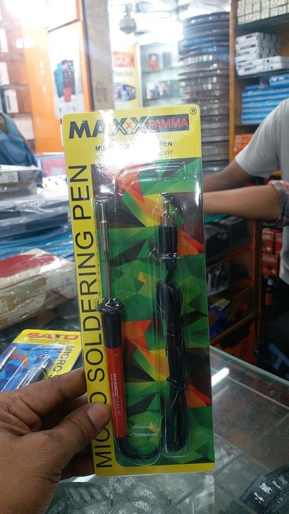 Maxx soldering pen iron uploaded by SATYA ENTERPRISES  on 3/27/2022