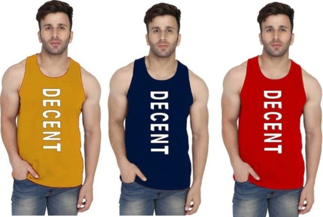 Post image Men Vest. Offers (pack of 3)Size: S, M, L, XLFabric: Pure Cotto https://youtube.com/channel/UCRmC_9tpoDatoaStcjcWaOw