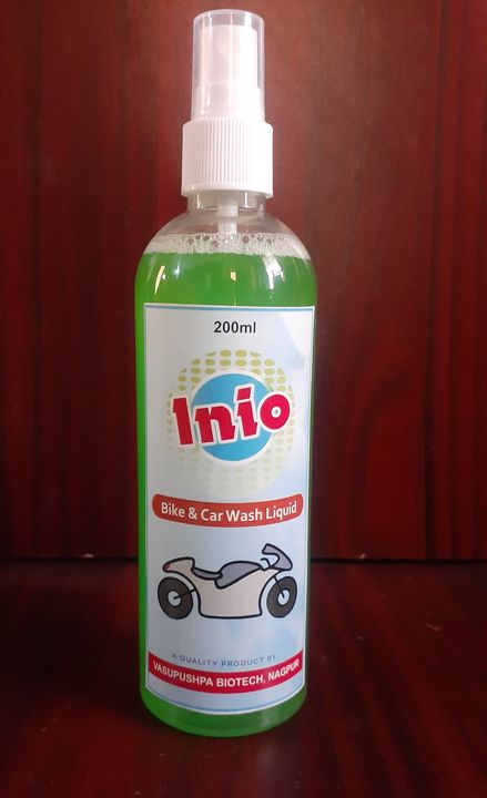 Inio Car And Bike Wash Liquid uploaded by Vasupushpa Biotech on 3/27/2022